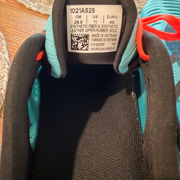 Asics Novablast SPS Techno Cyan Blue Men’s Running Shoes Size 11US - Picture 7 of 7